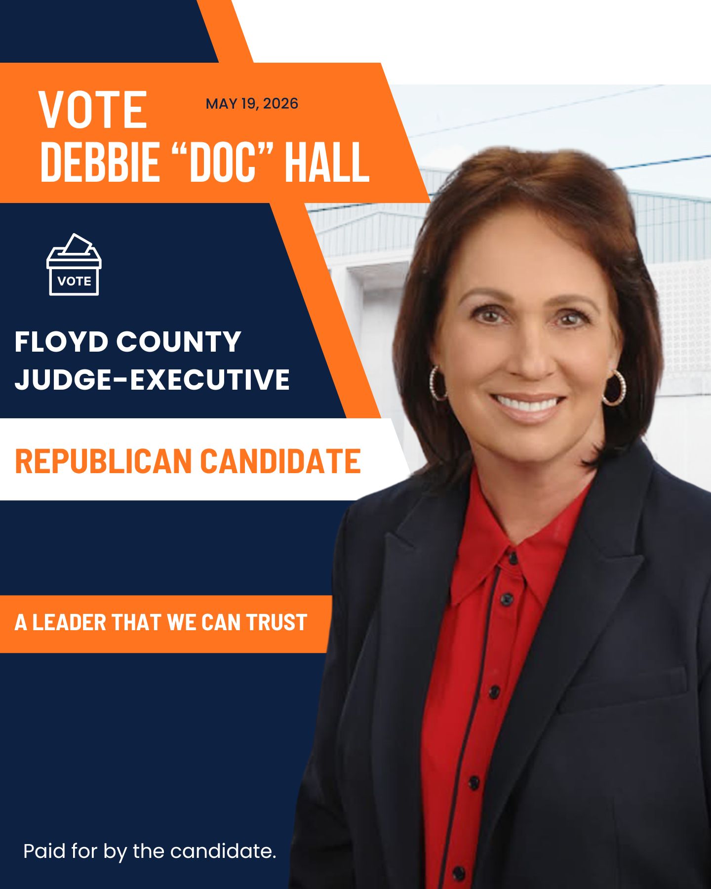 Debbie Hall for Flowd County Judge Executive
